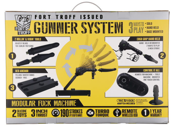 Fort Troff - Gunner System - 3-In-1 Modular Fuck Machine
