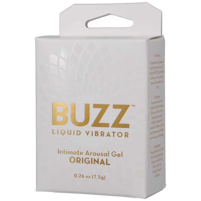 Buzz - Original Liquid Vibrator - Intimate Arousal Gel - 0.26 oz.