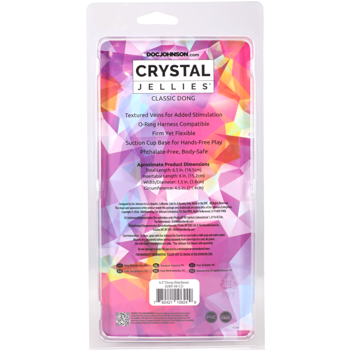 Crystal Jellies - 6.5 Inch Dong