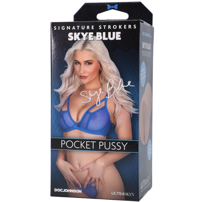 Signature Strokers - Skye Blue - ULTRASKYN Pocket Pussy