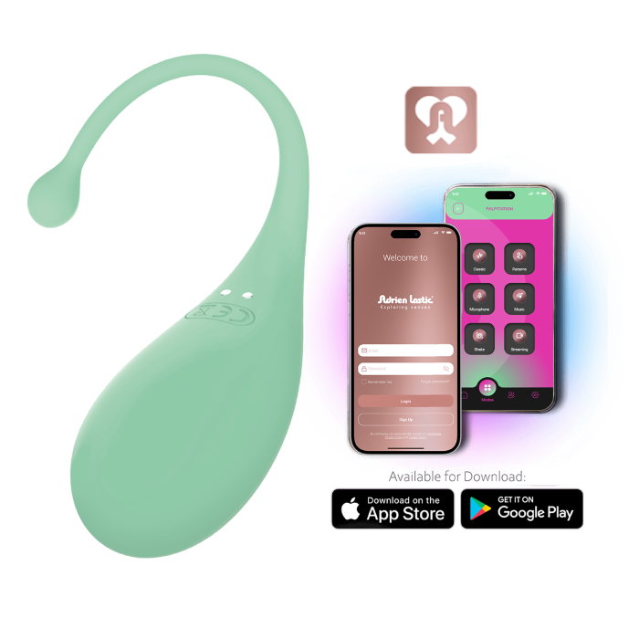 Adrien Lastic - Palpitation - App Control Vibrating Egg Stimulator