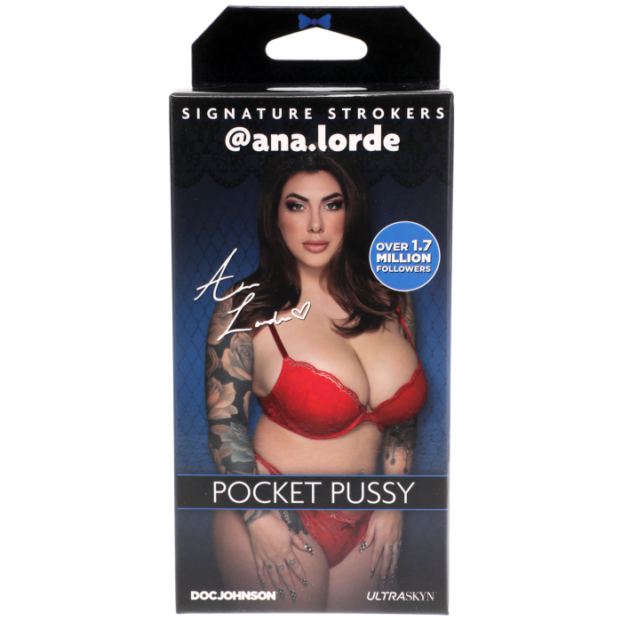 Signature Strokers - Girls of Social Media - @ana.lorde - ULTRASKYN Pocket Pussy