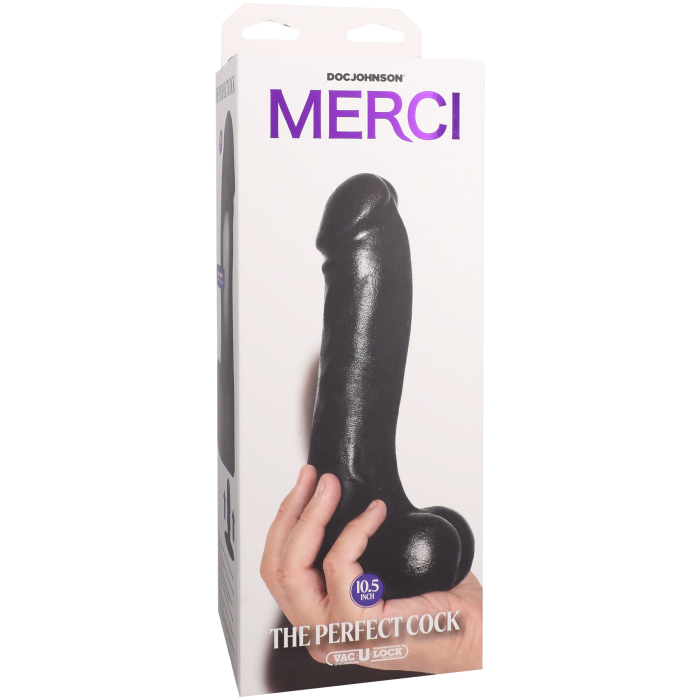 Merci - The Perfect Cock 10.5" - With Removable Vac-U-Lock Suction Cup - ULTRASKYN