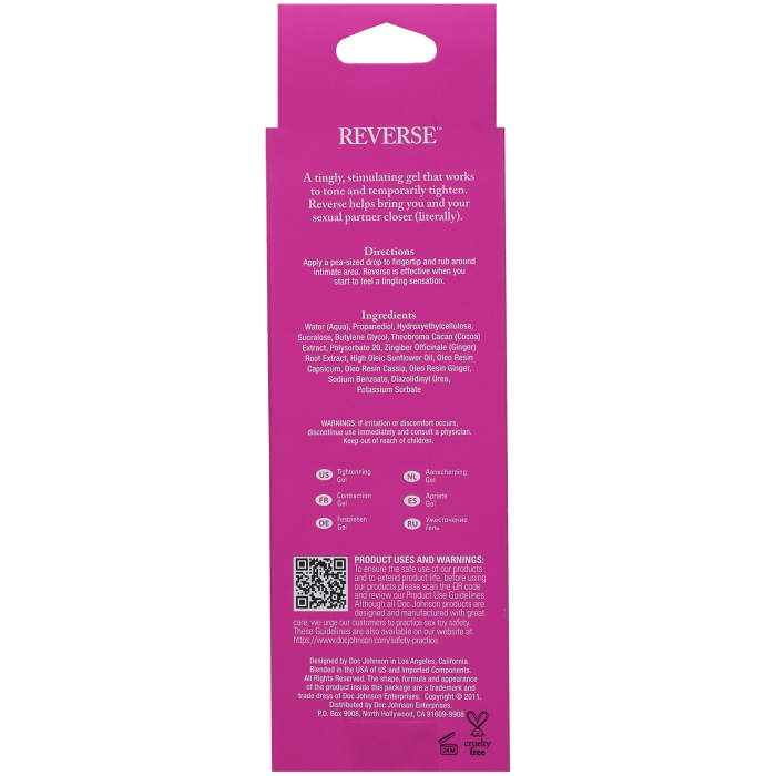 Intimate Enhancements - Reverse - Tightening Gel