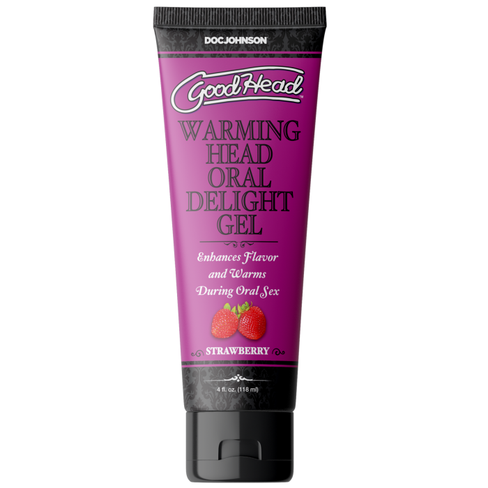 GoodHead - Warming Oral Delight Gel - Strawberry - 4 fl. oz.