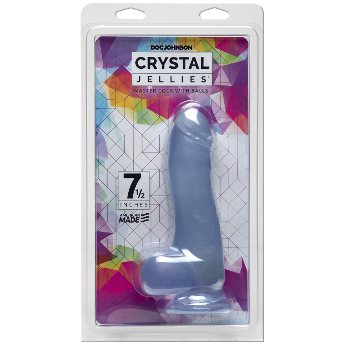 Crystal Jellies - Master Cock with Balls - 7.5 Inch