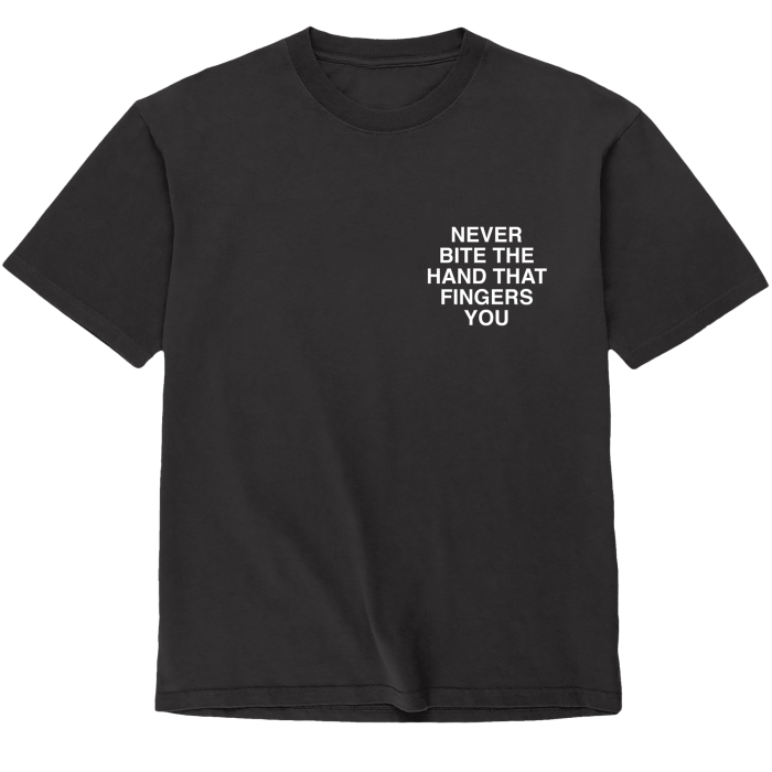Assholes Live Forever - Never Bite The Hand That Fingers You - Small