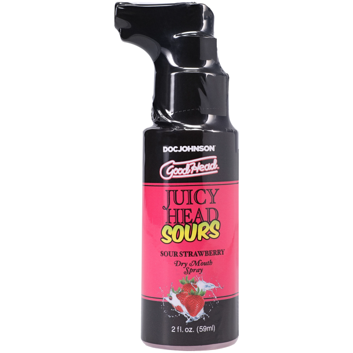 GoodHead - Juicy Head - Dry Mouth Spray - Sour Strawberry - 2 fl. oz.