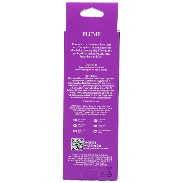 Intimate Enhancements - Plump - Enhancing Cream For Men