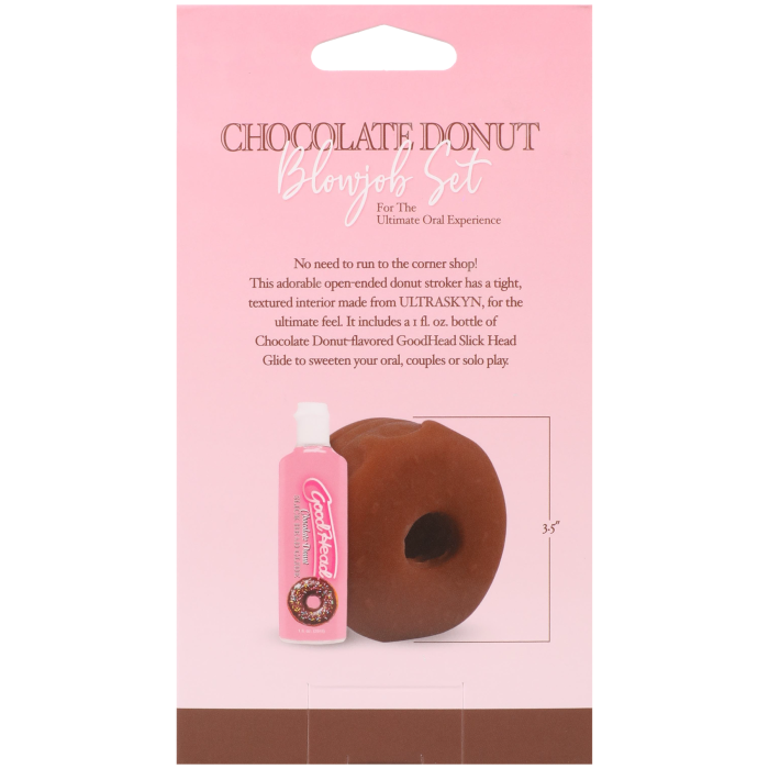 GoodHead - Chocolate Donut Blowjob Set