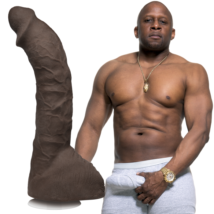 Signature Cocks - Prince Yahshua - 10.5 Inch ULTRASKYN Cock with Removable Vac-U-Lock Suction Cup