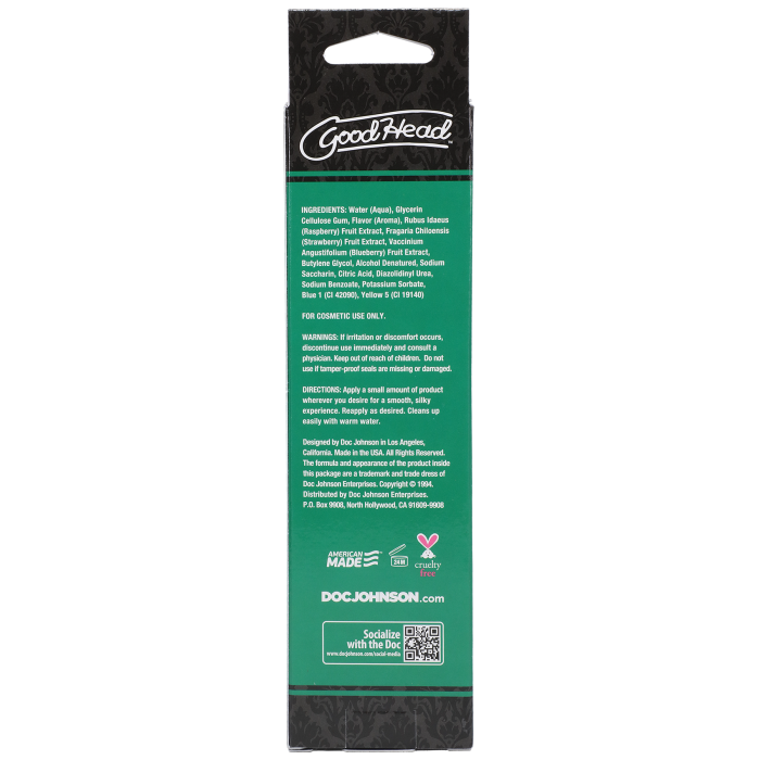 GoodHead - Oral Delight Gel - Green Apple - 4 oz.