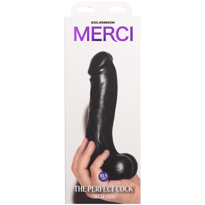 Merci - The Perfect Cock 10.5" - With Removable Vac-U-Lock Suction Cup - ULTRASKYN