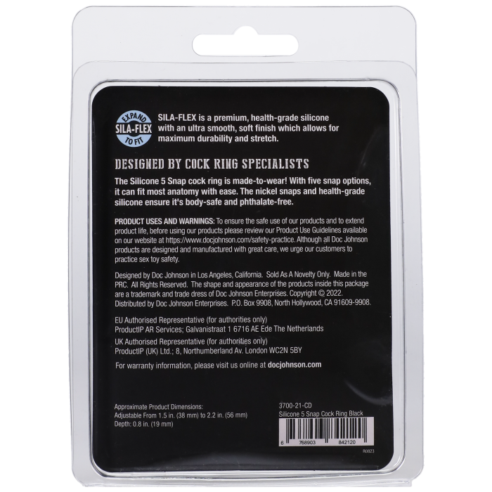 ROCK SOLID - The Silicone 5 Snap