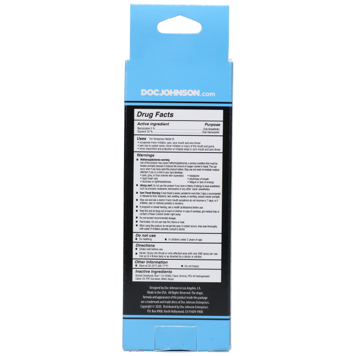 GoodHead - Deep Throat Spray - Cotton Candy - 2 fl. oz.