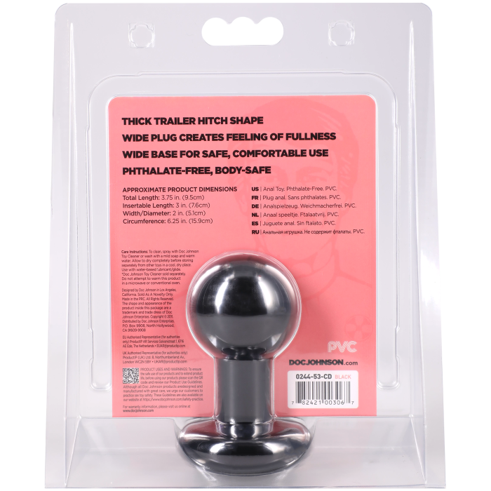 The Classic Round Butt Plug - Small