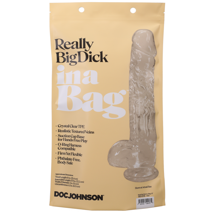 Really Big Dick In A Bag - 10 inch