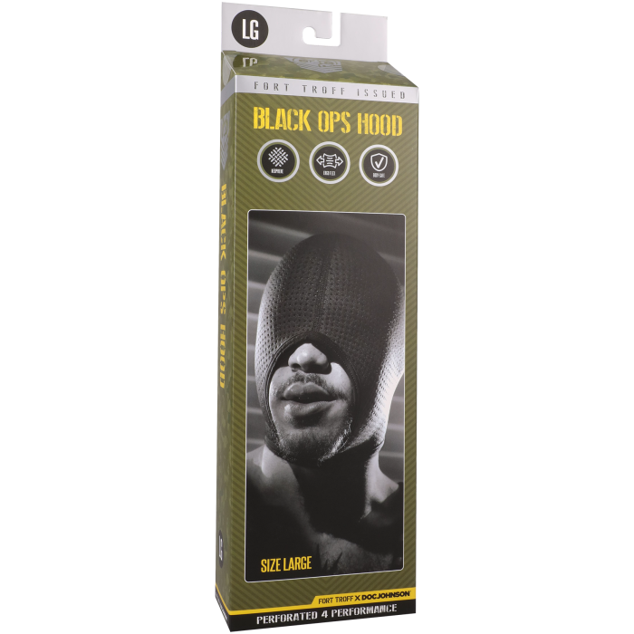 Fort Troff - Black Ops Hood - Large
