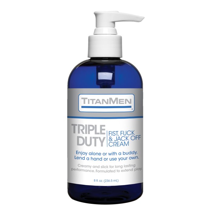 TitanMen - Triple Duty - Fist, Fuck & Jack Off Cream