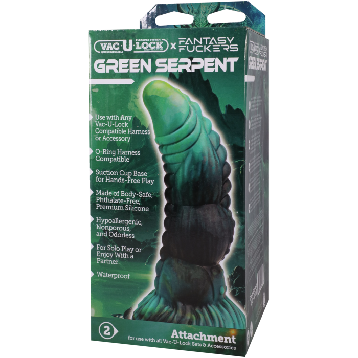 Vac-U-Lock x Fantasy Fuckers - Green Serpent