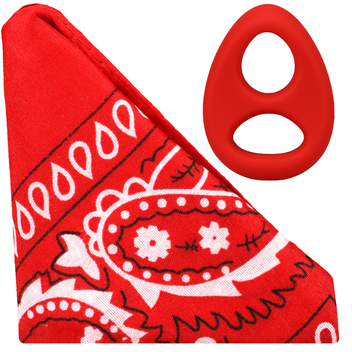 ROCK SOLID - The Code - Silicone C-Ring with Bandana
