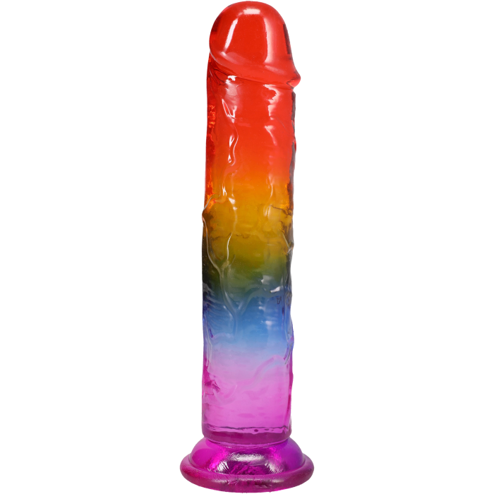 Crystal Jellies - 8.5 Inch Dong - Rainbow