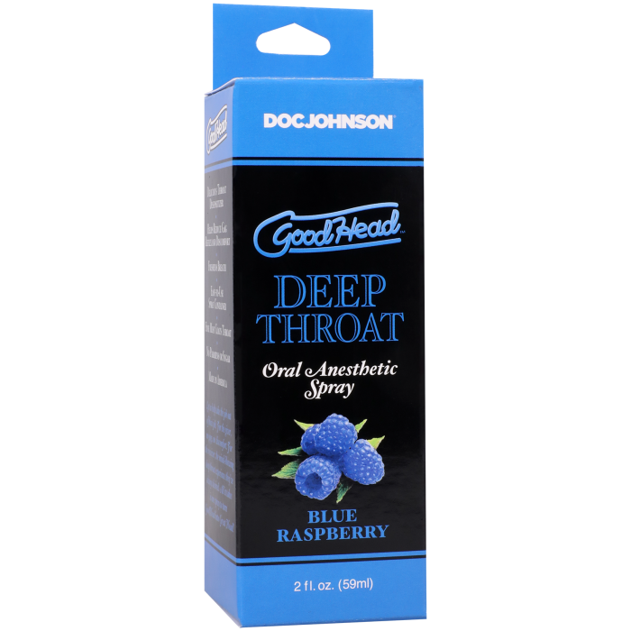 GoodHead - Deep Throat Spray - Blue Raspberry - 2 fl. oz.