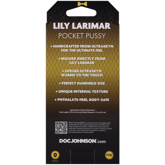 Signature Strokers - Lily Larimar - ULTRASKYN Pocket Pussy