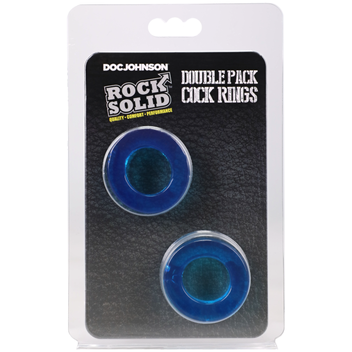 ROCK SOLID - Double Pack Cock Rings
