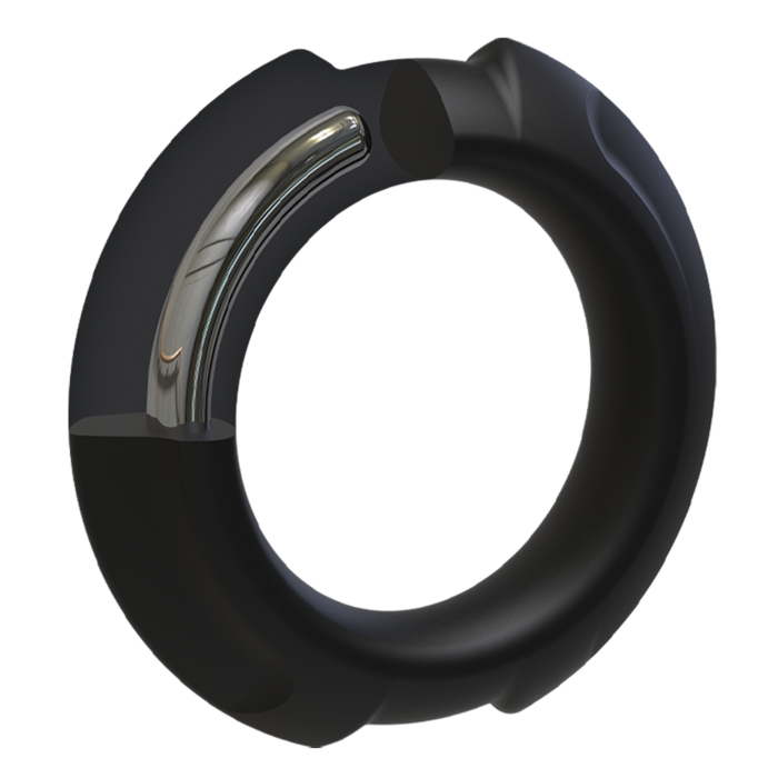 OptiMALE - FlexiSteel - Soft Silicone with Inner Metal Core - 43mm