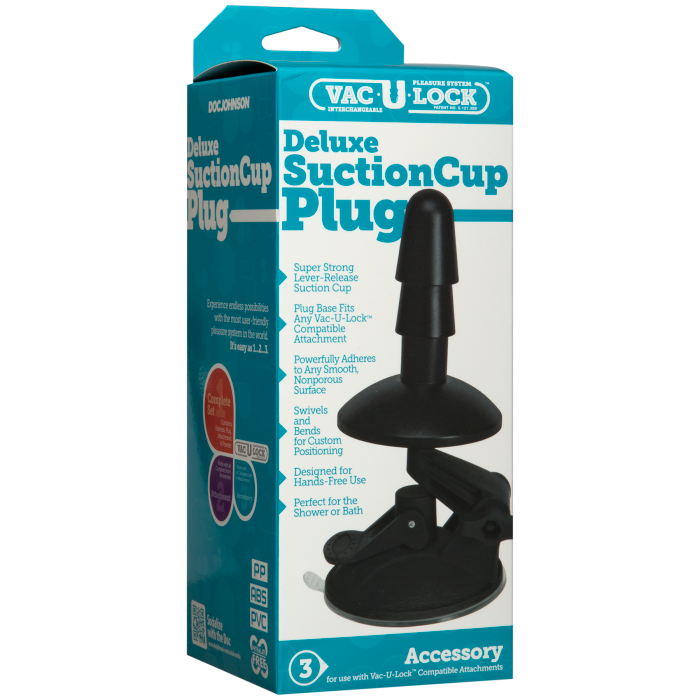 Vac-U-Lock - Deluxe Suction Cup Plug Accessory