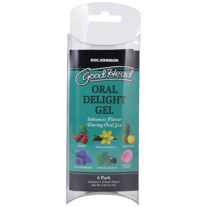 GoodHead - Oral Delight Gel - 6 Pack - 0.24 oz.