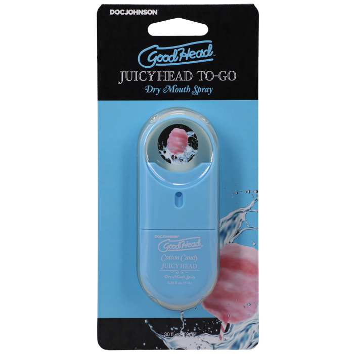 GoodHead - Juicy Head - Dry Mouth Spray To-Go - Cotton Candy - .30 fl. oz.