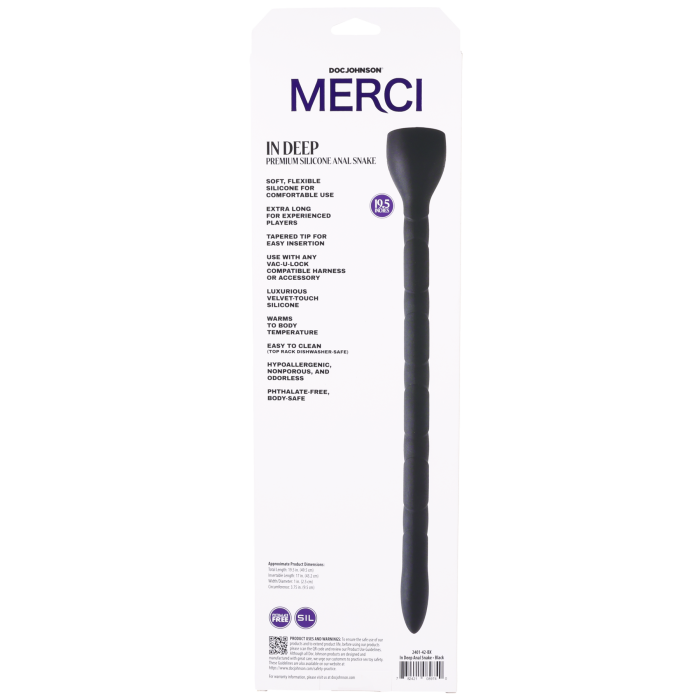 Merci - In Deep - Premium Silicone Anal Snake