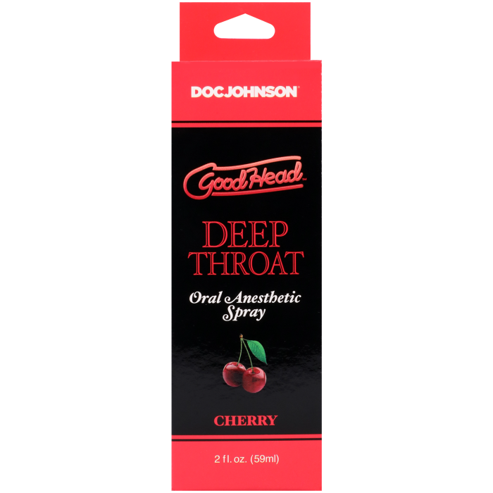 GoodHead - Deep Throat Spray - Cherry - 2 fl. oz.
