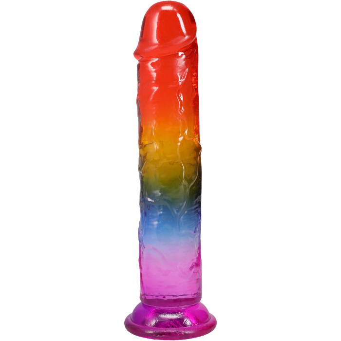 Crystal Jellies - 8.5 Inch Dong - Rainbow