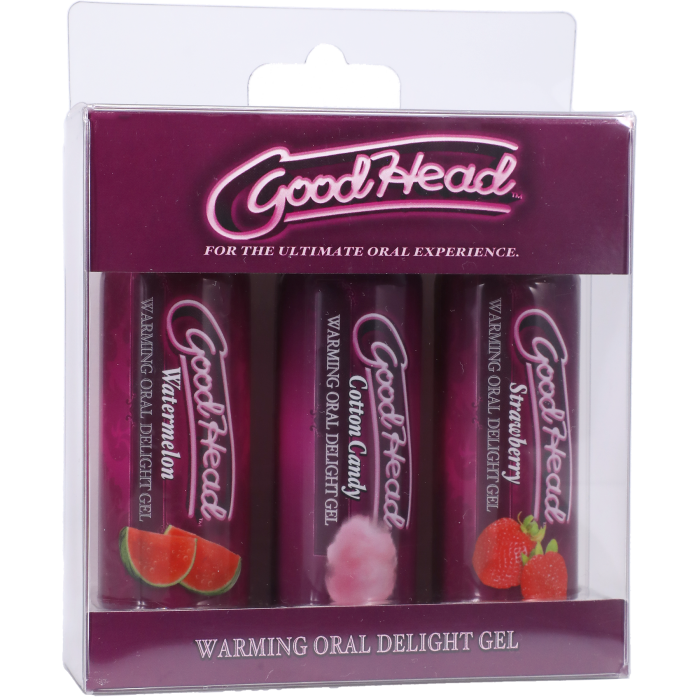 GoodHead - Warming Head - Strawberry, Cotton Candy, Watermelon - 3 pack - 2 fl. oz.