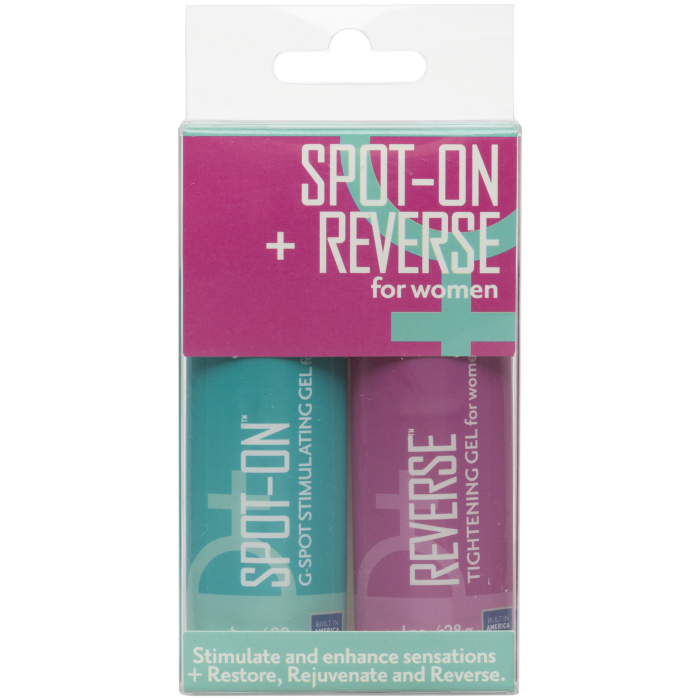 Intimate Enhancements - Spot-On + Reverse - 2 Pack