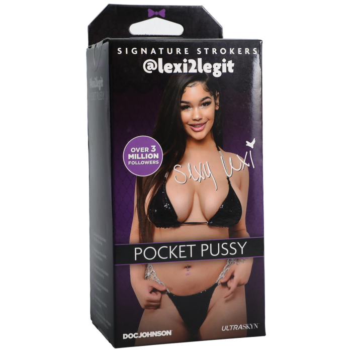 Signature Strokers - Girls of Social Media @lexi2legit - ULTRASKYN Pocket Pussy