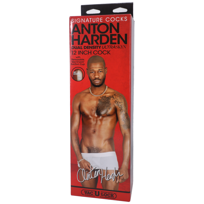 Signature Cocks - Anton Harden - 12 Inch ULTRASKYN Cock with Removable Vac-U-Lock Suction Cup
