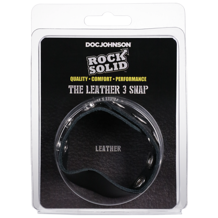 ROCK SOLID - The Leather 5 Snap