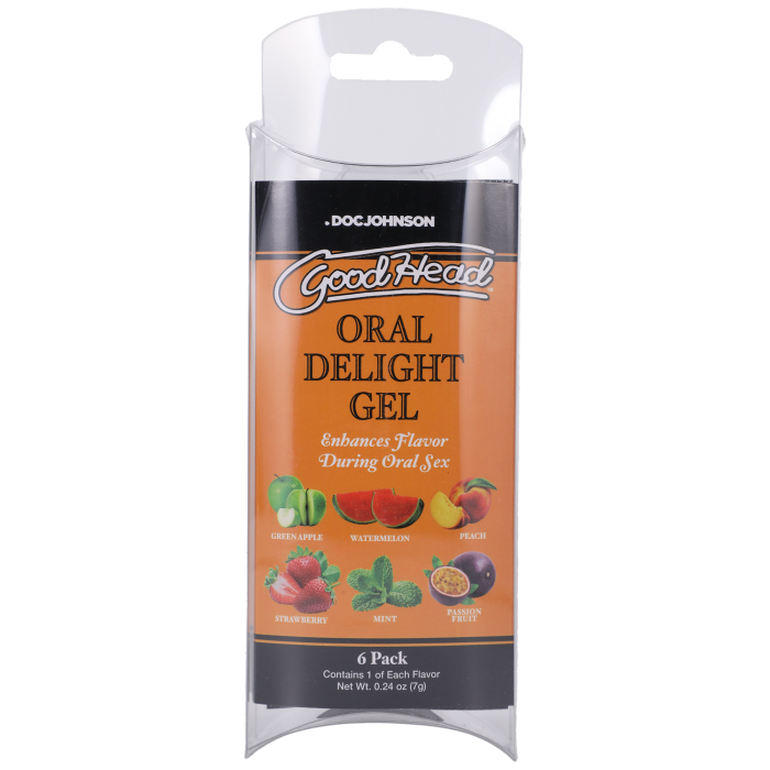GoodHead - Oral Delight Gel - 6 Pack - 0.24 oz.