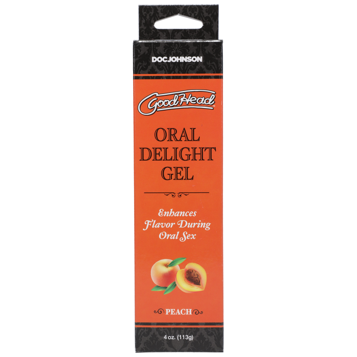 GoodHead - Oral Delight Gel - Peach - 4 oz.
