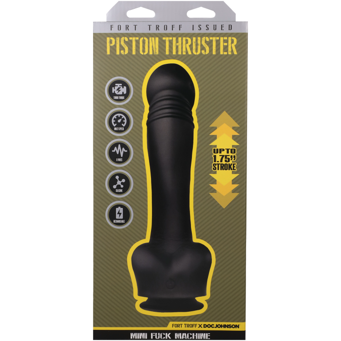 Fort Troff - Piston Thruster - Mini Fuck Machine - Rechargeable Silicone with Remote