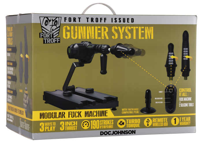 Fort Troff - Gunner System - 3-In-1 Modular Fuck Machine