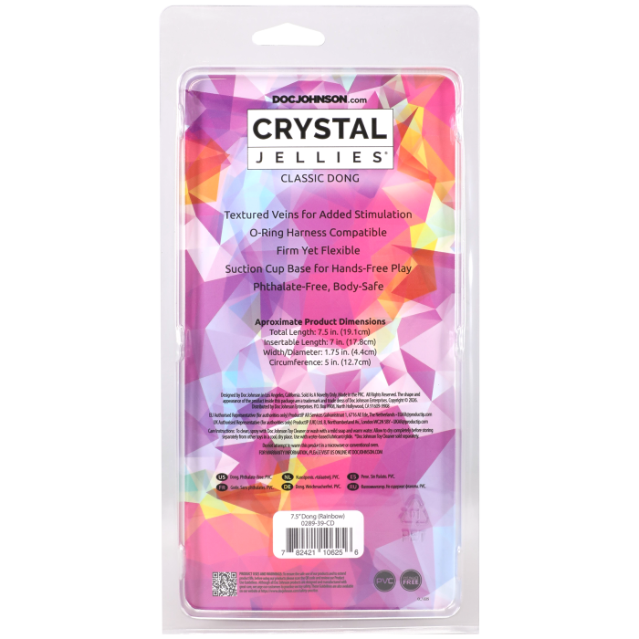 Crystal Jellies - 7.5 Inch Dong