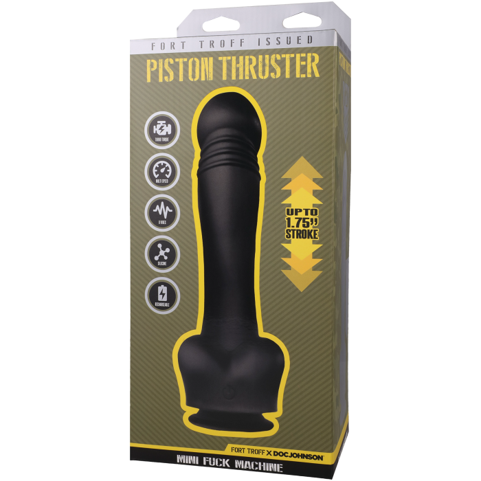 Fort Troff - Piston Thruster - Mini Fuck Machine - Rechargeable Silicone with Remote