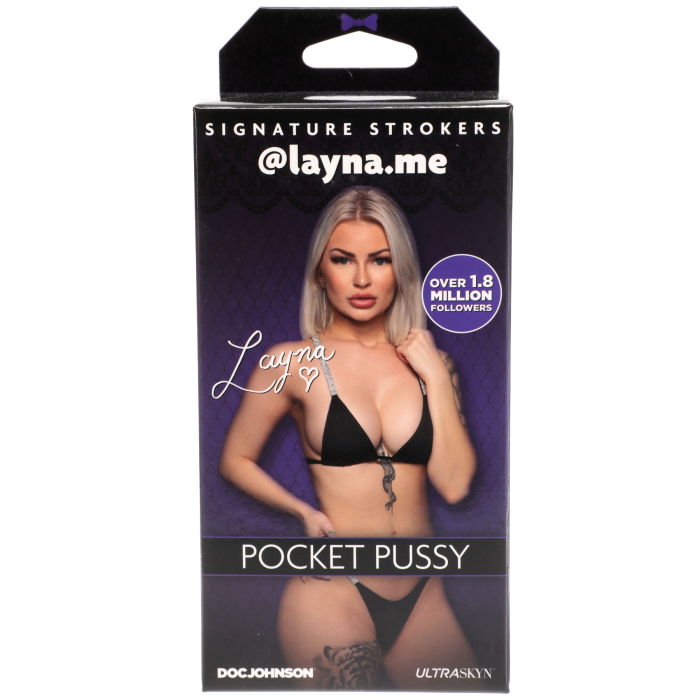 Signature Strokers - Girls of Social Media - @layna.me - ULTRASKYN Pocket Pussy