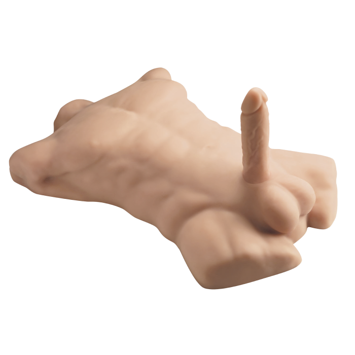 SILEX-D - Apollo L Male Torso + Liquid Silicone Model 2 (7") Dildo