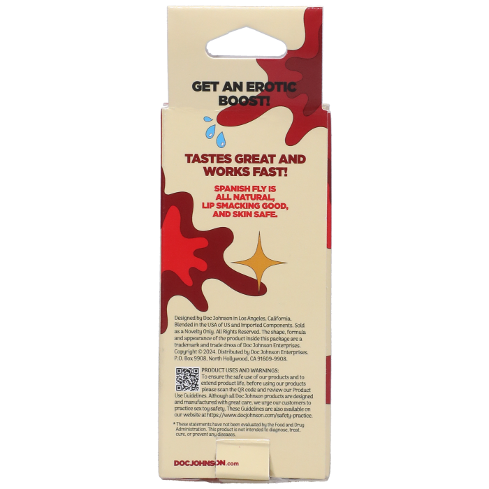 Spanish Fly - Sex Liquid - Cherry Vanilla - 1 fl. oz.